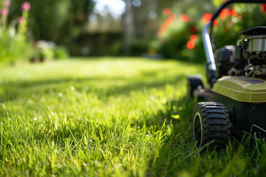 battery operated mower